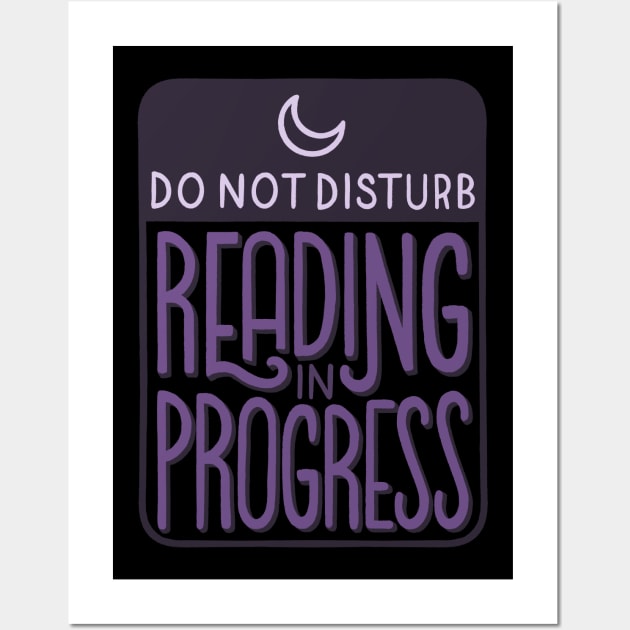 Reading in Progress Wall Art by Made Adventurous